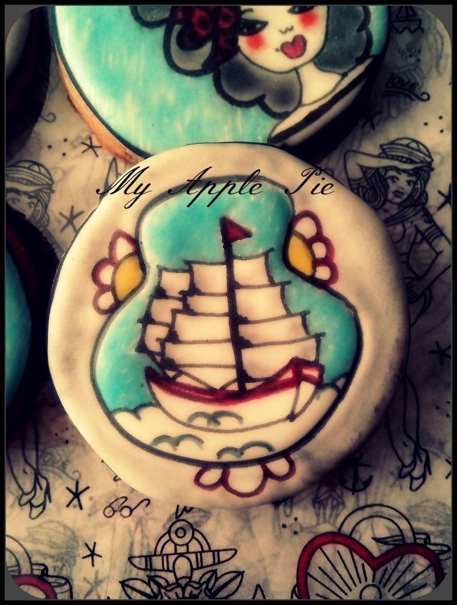 Cookie Boat2 Tattoo